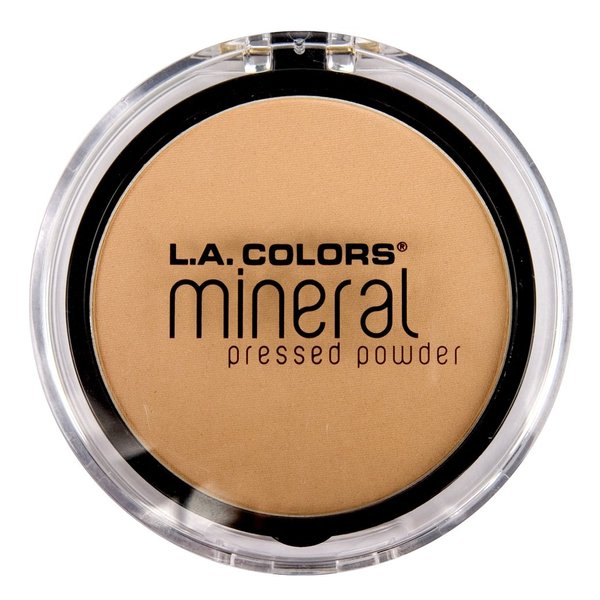 L.A. Colors Mineral Pressed Powder - Soft Honey