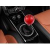Abfer 6 Speed Shift Knob Lower Right R Gear Shift Knobs Ball Manual Stick Shifting Handle Fit for Car Vehicles (Red)