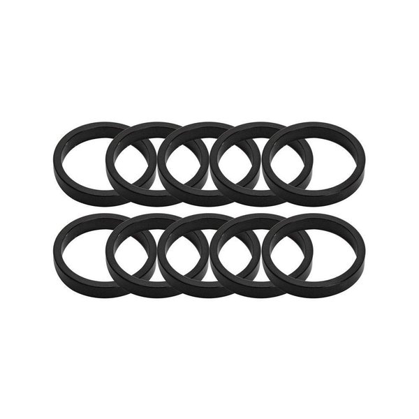 Origin8 Headset Spacers, 5mm x 1", Black