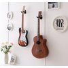 Guitar Wall Mount Hanger Acoustic Electric Bass Guitar Wall Hook Black Metal Holder