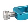 IORMAN DIN Valve Scuba Adapter 4500psi High Pressure PCP Paintball HPA Tank Fill Station (Stainless Steel Braided-Blue)