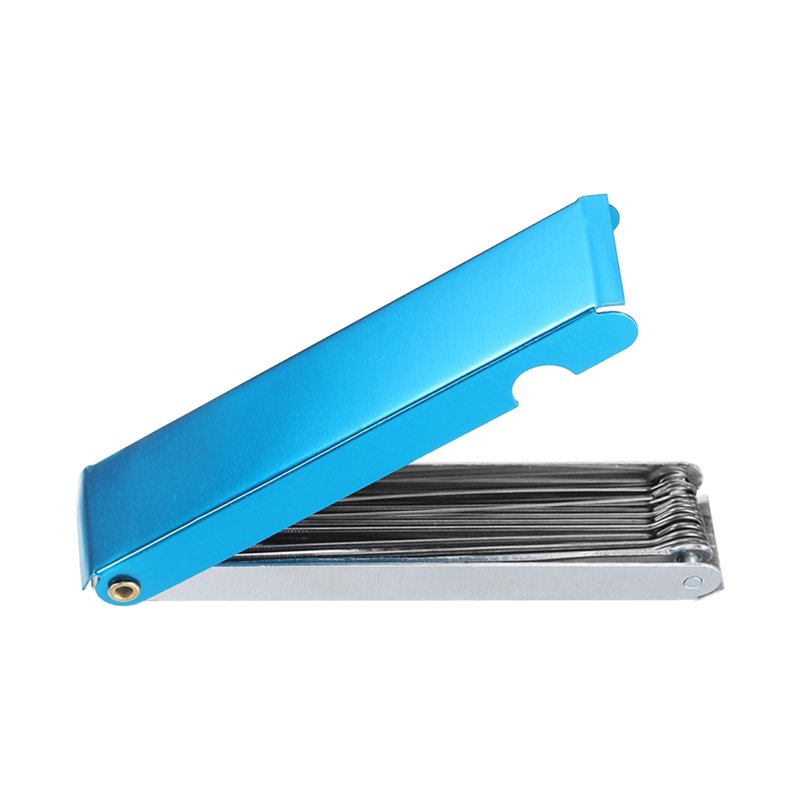 HARFINGTON Torch Tip Cleaner 12 Wire Stainless Steel Carb Cleaning Kit with a Flat File for Carbu...