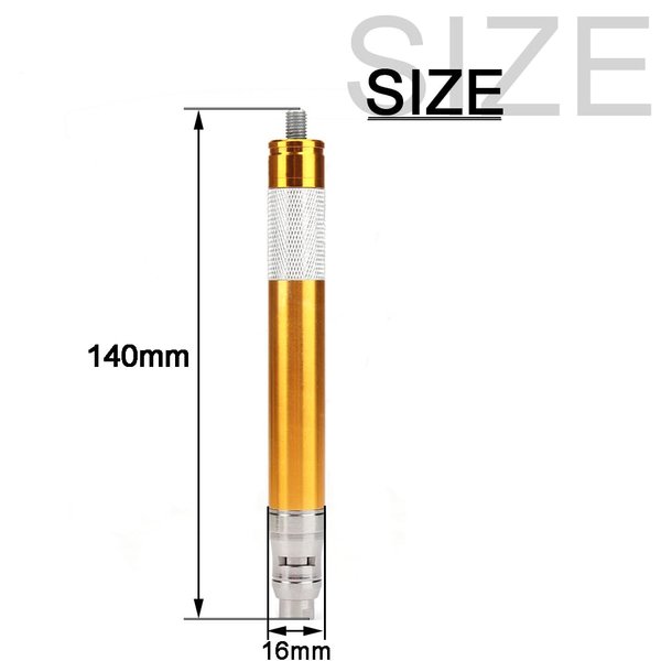 1/8'' Micro Pneumatic Air Pencil Die Grinder Kit,Pencil Style 52000-70,000 RPM 3mm & 2.38mm Capacity,Engraving Tool