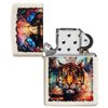 Zippo Psychedelic Tiger Design Mercury Glass Pocket Lighter