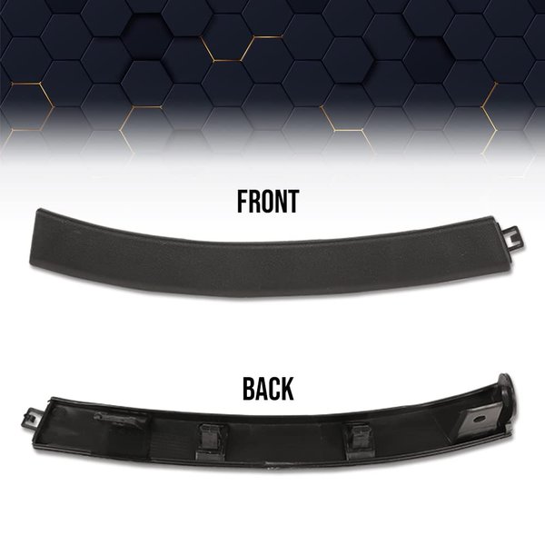PIT66 Front Bumper Wheel Fender, Compatible with 2007-2011 Honda CR-V 2 Pcs Front Left & Right Side Bumper Filler Molding Trim 71103SWA000 HO1089114