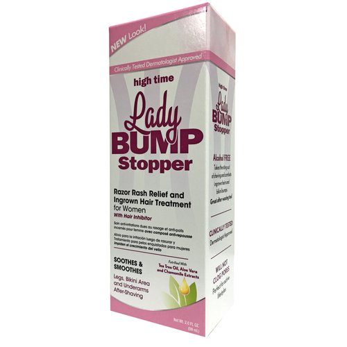 High Time High Time Lady Bump Stopper Razor Rash Relief & Ingrown Hair Treatment for Women, 2 Oz, 2 Oz