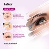 Laflare 100% Real Mink Lashes, 3D NY Mink Eyelashes, Hand-Rowing Natural Long Wispy False Lashes for Luxury Makeup, Natural, Light,Trendy, Reusable (NY67, VALUE PACK)