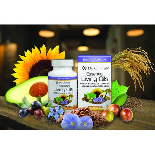 Dr. Ohhira's Vegan Omega 3, EFA and Fish Oil Alternative, 60 Capsules
