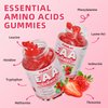 YUULAI Pack of 2 EAA Gummies Essential Amino Acids - All 9 Essential Aminos (EAA) and All Branched-Chain Aminos (BCAAs) for Muscle Recovery, Energy Support, Strawberry Flavor, 120 Count