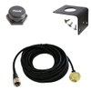 Tram 1250 NMO 3/4" Antenna Mount with 17 feet RG58 Coax Cable, Rain Cap and L Bracket.