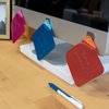 Boogie Board VersaNotes Starter Pack, Reusable 3-Pack 4x4 Dry-Erase and Sticky Note Alternative for Home and Office, Includes 3 VersaNotes, Magnetic Mounting Plates, Instant Erase, and VersaPen Stylus