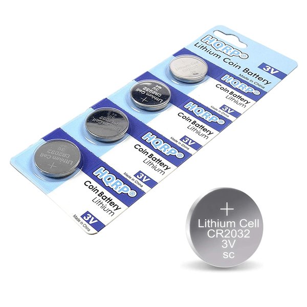 HQRP 4-Pack Lithium Battery compatible with FreeStyle Lite Blood Glucose Meter, Sugar Monitor