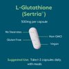 BESTVITE L-Glutathione 500mg w Setria (60 Veggie caps) - No Stearates - Vegan - Gluten Free - Non GMO