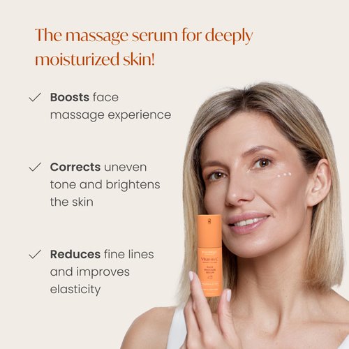 PLANTIFIQUE Vitamin C Face Serum Anti Aging Gua Sha Massage with Peptides, Collagen, Korean Skin Care Face Moisturizer – Dark Spot Vitamin C Serum, Even Skin Tone, Fine Lines & Wrinkles