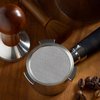 2PCS 53.3mm Espresso Puck Screen 316 Stainless Steel 150μm 1.7mm Ultra-Thin Espresso Filter Screen Mesh Reusable Filter for Espresso Coffee Maker Machine Portafilter Filter Basket