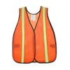 SIFE 10 Pack High Visibility Reflective Safety Vest,Made from Breathable and Neon Orange Mesh Fabric,light weight for Man and Woman
