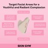 SKIN GYM Sculpty Heart Gua Sha Face Sculpting Tool & Face Massage Tool, Anti-Aging Guasha Tool for Face Under Eye Bags, Puffy Eyes and Fine Lines | Face Lifting, Face Sculptor & Jawline Sculptor