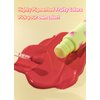 COLORGRAM Fruity Glass Tint 08 Lovely Raspberry | | Lip Plumper l Glossy Dewy Lip Gloss, Highly Pigmented Raspberry Red Shade with Glowing effect, Buildable & Blendable 0.11 Oz.