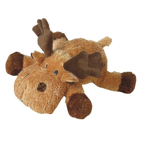 Pet Lou MOO-14 Colossal Dog Chew Toy, 14-Inch Moose, Assorted