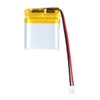 AKZYTUE 3.7V 400mAh 802525 Lipo Battery Rechargeable Lithium Polymer ion Battery Pack with PH2.0mm JST Connector