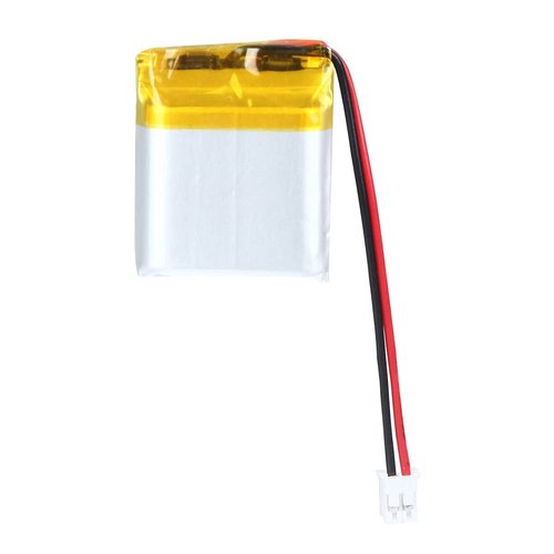 AKZYTUE 3.7V 400mAh 802525 Lipo Battery Rechargeable Lithium Polymer ion Battery Pack with PH2.0mm JST Connector