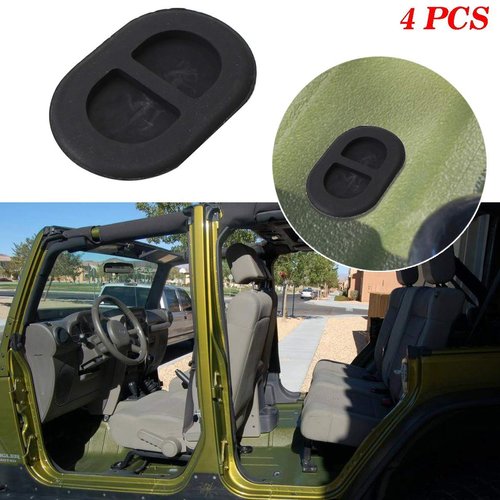 Car Floor Drain Plugs for Jeep Wrangler Floor Rubber Plug Floor Pan Plugs for Jeep Wrangler 2014-2022 JK JL and 2020 Gladiator JT for Part Number 68194821AA Aftermarket Replacement Plug
