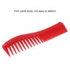 Detangling Comb, Plastic Wide Tooth Hair Comb Durable for Salon Use for Home(red)