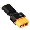 JIECHUN 2 Pair XT30 to XT60 Plug Female Male Adapter Wireless Connector for RC FPV Drone Car Lipo NiMH Battery Charger ESC