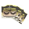 Laflare Silk Lashes 3D FAUX MINK Eyelashes, Light, Reusable, Handmade, Natural Looking, Professional Easy to Apply Eyelashes in a Knitted Style1-3 PACKS BUNDLE SPECIAL (3, SD05R)
