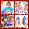 24 Pack Galaxy Slime Party Favors for Kids Glitter Slime Balls Christmas Easter Birthday Party Supplies Goodie Bag Stuffer Classroom Reward for Boys Girls Stretchy Non-Sticky DIY Stress Relief Toy
