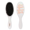 INH Paddle Brush | Detangling Soft Bristle Hair Brush Wet or Dry, Smoothing Faux Boar Bristle Brush for Thick Hair, Vegan | Insert Name Here