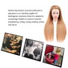 Morris 28 Inch Cosmetology Mannequin Head with Synthetic Hair Styling Head for Hairdresser Training Head Manikin Doll Head Long Hair Mannequin Head for Practice Braiding with Clamp (Blonde)