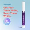 Smileactives Teeth Whitening Pen for White Smile, Fast Tooth Whitener and Stain Remover with Precision Brush Tip, Dental Quality Whitening Gel, Travel Pen, Easy to Use, Ultramint Flavor, 0.11 fl oz