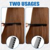ZEYIYER 3PCS Barber Comb, Hair Cutting Combs Professional Styling Fine All Purpose Combs Anti Static and Heat Resistant Comb for Man and Woman, Hairdressing Comb Pack for Salon and Home