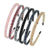 Xiwstar 6Pcs Crystal Beads Headbands Bling Rhinestone Hairband Hair Hoop Band Women Girls Hair Accessories