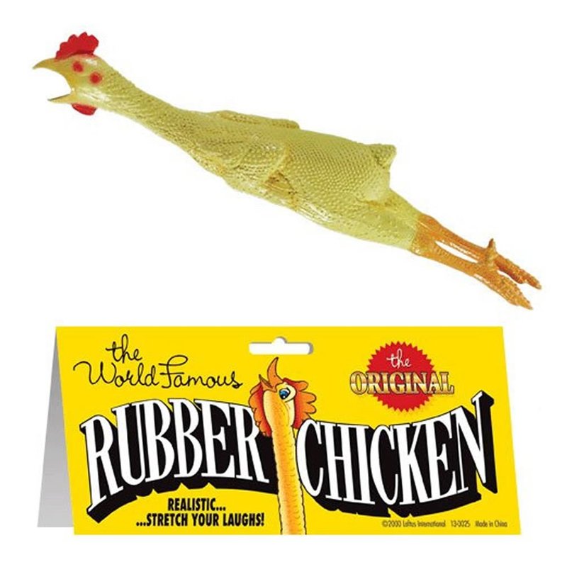 Rubber Chicken - Realistic Rubber Chicken for Funny Tricks and Pranks ...