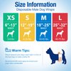 Pet Soft Dog Diapers Male - Disposable Male Dog Wraps Wetness Indicator, Ultra Absorbent Doggie Diapers Comfortable for Incontinence Excitable Urination, 20pcs XSmall
