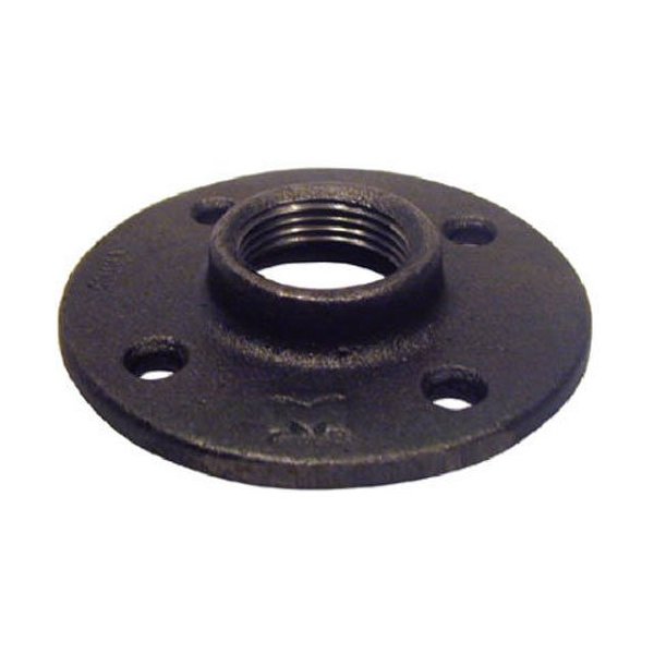 pannext fittings corp b-flf12 1-1/4" Black Floor Flange, Import