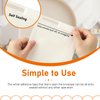 Guakicae Cream Greeting Cards and Envelopes 4 x 6 Printable 300GSM Folded Off White Cardstock and A4 Envelopes Self Seal 20 packs for Wedding Invitations, Birthday, Mailing, Graduations