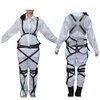 HiRudolph 1 X Cosplay Attack on Titan Shingeki no Kyojin Recon Corps Belt Hookshot Costume, Browen, free size