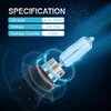 Sinoparcel H7 Halogen High or Low Beam Headlight,Fog Light Bulb,150% More Brightness Replacement for Standard 55W Bulb,Pack of 2