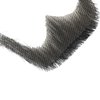 Qiureva 100% Human Hair Fake Mustache Goatee Beard Makeup for Entertainment/Drama/Party/Movie Prop