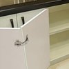 2 Pairs 135 Degree Corner Kitchen Cabinet/Cupboard Folded/Folden Door Hinges for Combination with Screws