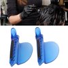 Sectioning Clip,2PCS Sectioning Clips Heat Insulation Easy Speed Separator Clip Speed Separator Hair Clip for Wig Extension Hair Blue