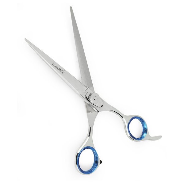 Laazar Pro Shears, Curved Pet Grooming Shear, 8" Scissors