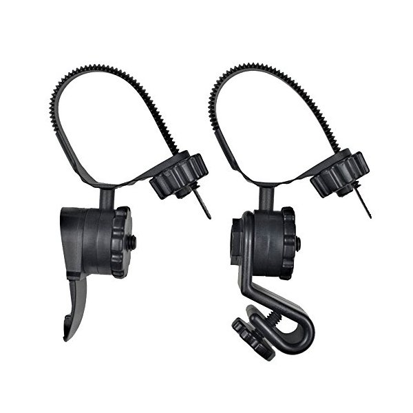 Princeton Tec Hard Hat Light Mounts - Black
