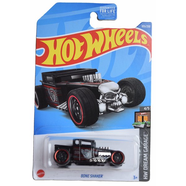Hot Wheels Bone Shaker, Dream Garage 4/5, black