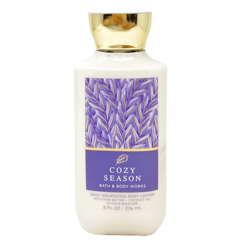Generic Bath and Body Work COZY SEASON 2 Pack Body Lotion Set - 8 fl oz / 236 mL each, purple