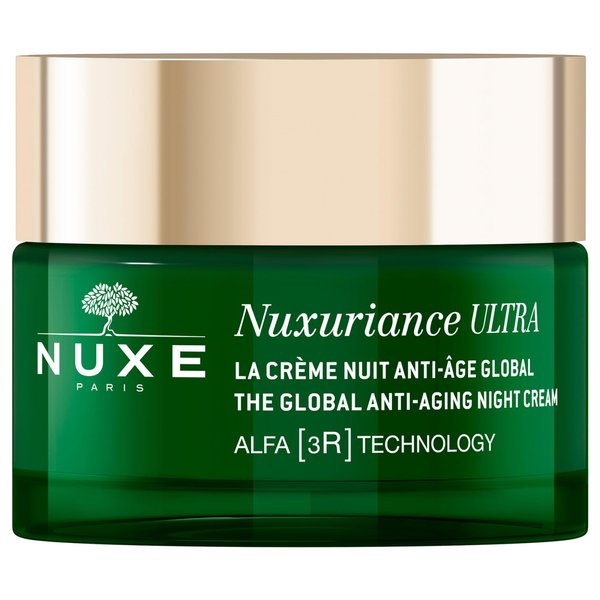 NUXE Nuxuriance Ultra Global Anti-Aging Night Cream with Hyaluronic Acid and ALFA 3R Technology, Revitalize, Renewing, Resurfacing Treatment, 1.7 oz