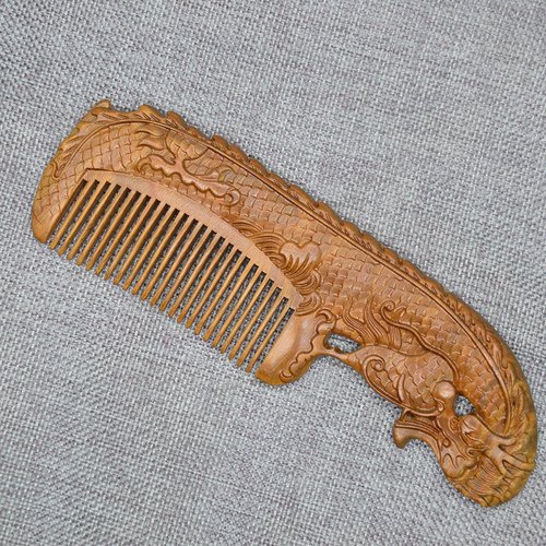 Xuanli® 2 pcs Natural SandalWood Comb Hair Care Anti Static Wooden Hair Massage Natural Brush Beard Comb (M014)